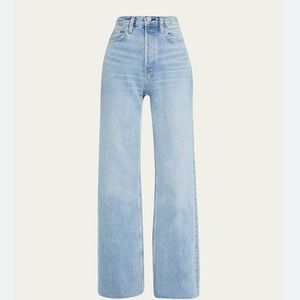 RE/DONE  70'S Ultra High Rise Wide Leg 60s Fade Wash